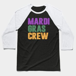 Mardi Gras Crew Baseball T-Shirt